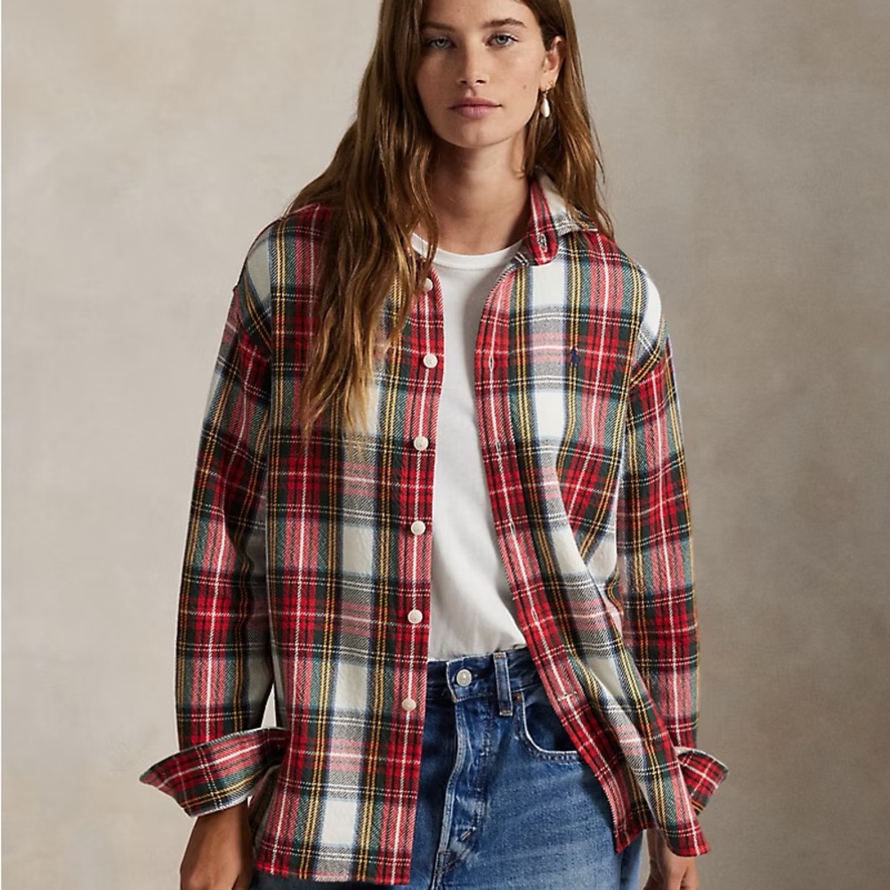 Ralph Lauren Plaid Button Down Shirt